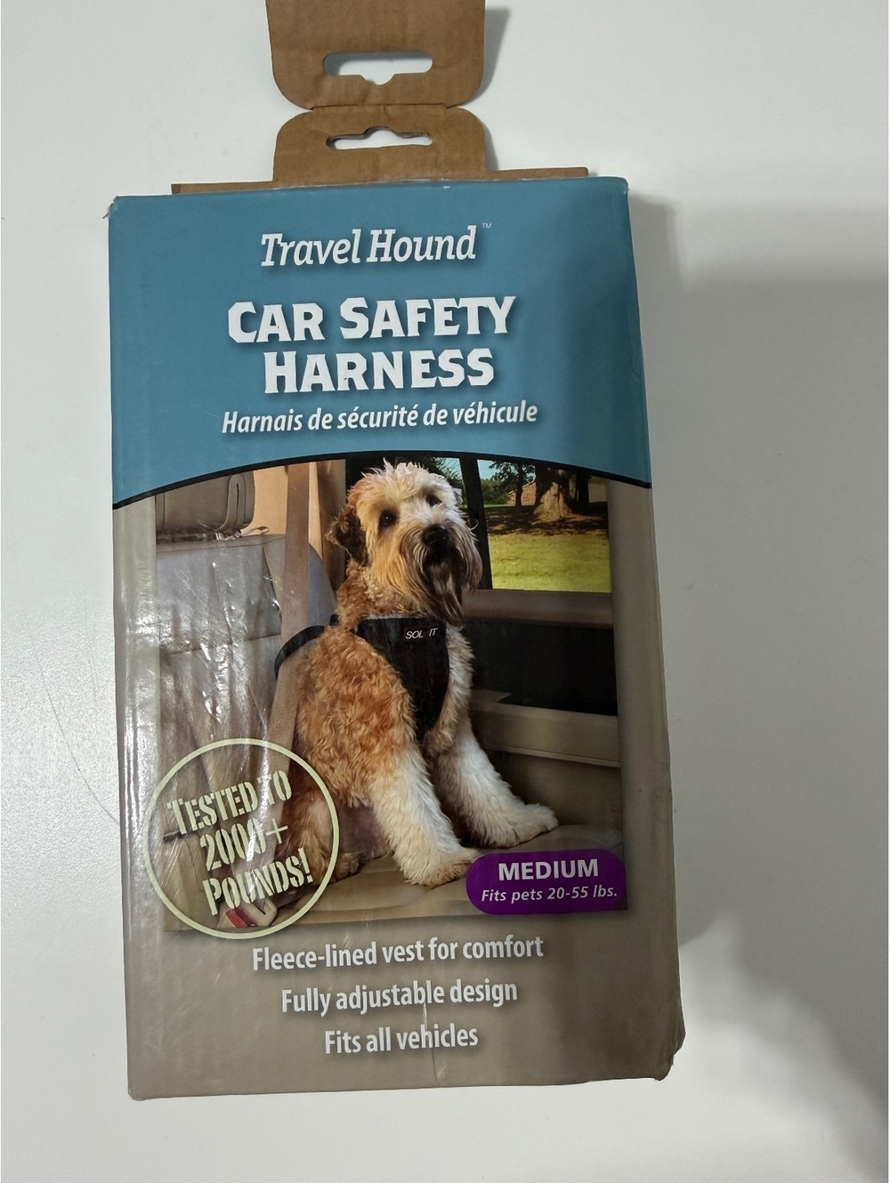 Travel Hound Car Safety Harness Medium for Pets 20-55 lbs